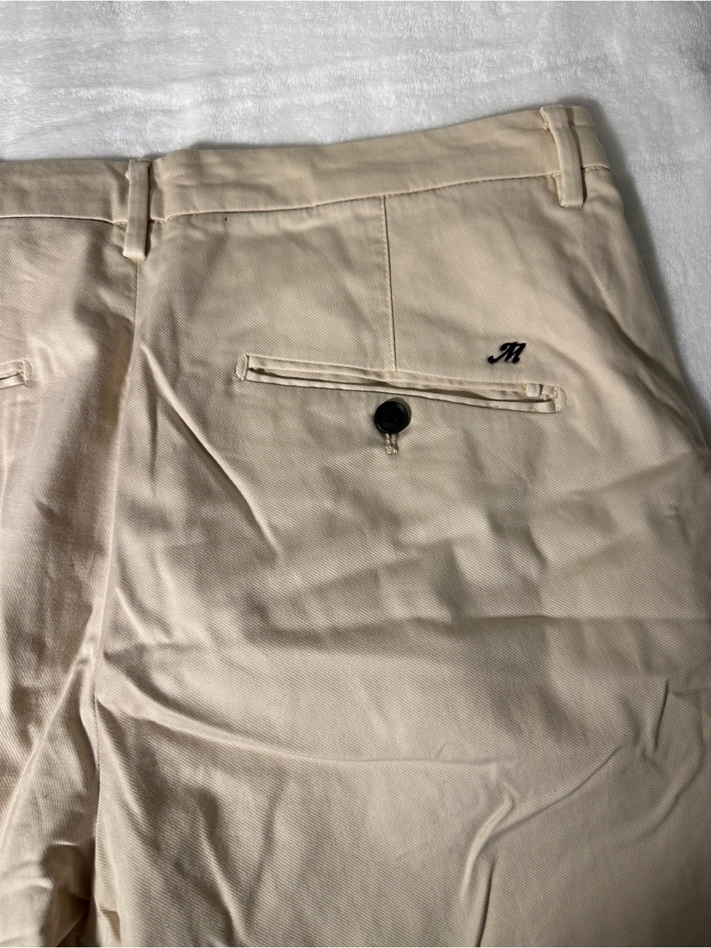 Mason’s Men's Cream Button-Up chino size 32